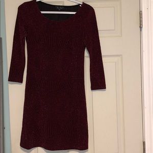 Beautiful red and sparkly holiday dress!